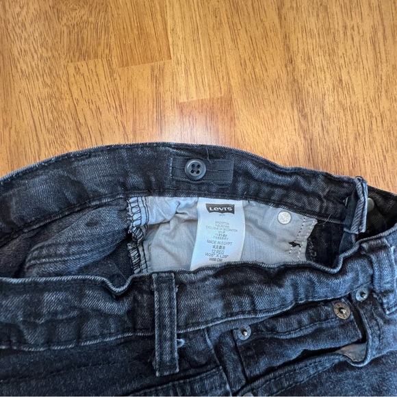 LEVI’S Boy’s Black Denim (W26/L26, W66cm, 12Reg) - Picture 4 of 5